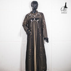 GAMIS OZIAS BROKAT 10021 LD 105 I Gamis Kondangan Wanita I Gamis Fashion Casual
