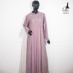 GAMIS OZIAS BROKAT 10021 LD 105 I Gamis Kondangan Wanita I Gamis Fashion Casual
