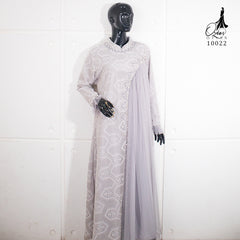 GAMIS OZIAS BROKAT INAYA TEREZA 10022 LD 105 I Gamis Kondangan Wanita I Gamis Fashion Casual