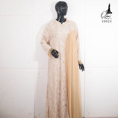 GAMIS OZIAS BROKAT INAYA TEREZA 10023 LD 105 I Gamis Kondangan Cantik I Gamis Casual Muslimah