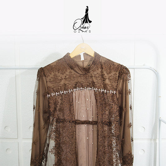 GAMIS OZIAS TILE 07269 LD 105 I Gamis Tile Premium I Gamis Kondangan Mewah