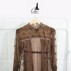 GAMIS OZIAS TILE 07269 LD 105 I Gamis Tile Premium I Gamis Kondangan Mewah