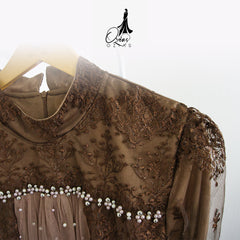 GAMIS OZIAS TILE 07269 LD 105 I Gamis Tile Premium I Gamis Kondangan Mewah