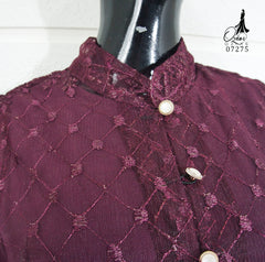 GAMIS OZIAS TILE 07275 LD 105 120 I Gamis Kondangan Casual I Gamis Formal Wanita 2XL