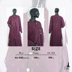 GAMIS OZIAS TILE 07275 LD 105 120 I Gamis Kondangan Casual I Gamis Formal Wanita 2XL