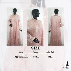 GAMIS OZIAS TILE SATEN EMBOS 07283 LD 105 I Gamis Kondangan Wanita I Gamis Fashion Casual