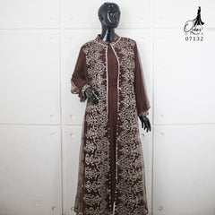 GAMIS OZIAS TILE NAMIRA 07132 LD 120 150 I Gamis Kondangan Wanita I Gamis Mewah Muslimah 2XL 5XL