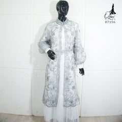 GAMIS OZIAS TILE 07156 LD 105 I Gamis Kondangan Wanita I Gamis Fashion Casual