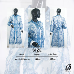 GAMIS OZIAS TILE 07156 LD 105 I Gamis Kondangan Wanita I Gamis Fashion Casual