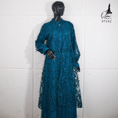 GAMIS OZIAS TILE 07242 LD 105 I Gamis Kondangan Wanita I Gamis Fashion Casual