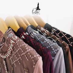GAMIS OZIAS TILE 07244 LD 105 I Gamis Kondangan Cantik I Gamis Fashion Casual