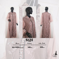 GAMIS OZIAS TILE 07244 LD 105 I Gamis Kondangan Cantik I Gamis Fashion Casual
