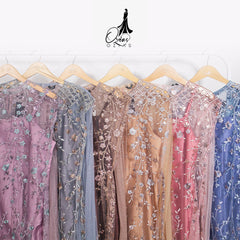 VEST OUTER TILE OZIKO 07246 LD 105 I Outer Kondangan Wanita I Outer Casual Remaja