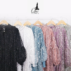 GAMIS OZIAS TILE 07247 LD 105 I Gamis Kondangan I Gamis Pesta