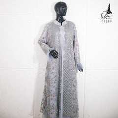 GAMIS TILE OZIAS 07249 LD 105 | Gamis Tile Pesta | Gamis Kondangan Wisuda