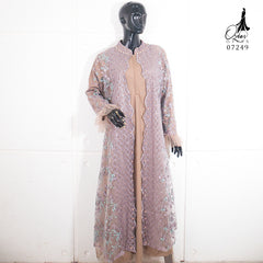 GAMIS TILE OZIAS 07249 LD 105 | Gamis Tile Pesta | Gamis Kondangan Wisuda