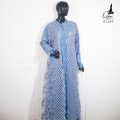 GAMIS TILE OZIAS 07249 LD 105 | Gamis Tile Pesta | Gamis Kondangan Wisuda