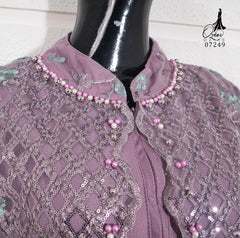 GAMIS TILE OZIAS 07249 LD 105 | Gamis Tile Pesta | Gamis Kondangan Wisuda