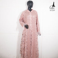 GAMIS TILE OZIAS 07249 LD 105 | Gamis Tile Pesta | Gamis Kondangan Wisuda