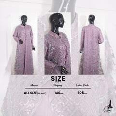 GAMIS TILE OZIAS 07249 LD 105 | Gamis Tile Pesta | Gamis Kondangan Wisuda