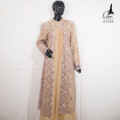 GAMIS OZIAS TILE  07250 LD 105 I Gamis Kondangan Wanita I Gamis Fashion Casual