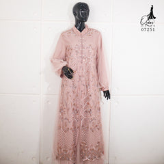 GAMIS OZIAS TILE 07251 LD 105 I Gamis Kondangan Wanita I Gamis Fashion Casual