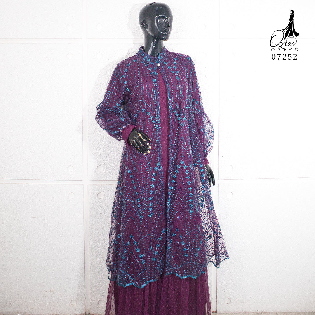 GAMIS OZIAS TILE 07252 LD 105 I Gamis Kondangan Wanita I Gamis Fashion Casual
