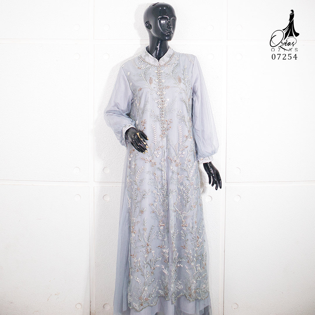 GAMIS OZIAS TILE 07254 LD 105 I Gamis Kondangan Wanita I Gamis Casual Formal