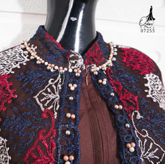 GAMIS OZIAS TILE NAMIRA 07255 LD 105 I Gamis Kondangan Wanita I Gamis Fashion Muslimah
