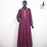 GAMIS TILE OZIAS 07256 LD 105 | Gamis Pesta Mewah