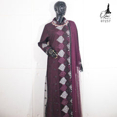 GAMIS OZIAS LUNA SOFT  07257 LD 105 I Gamis Kondangan Wanita I Gamis Fashion Casual