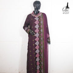 GAMIS OZIAS LUNA SOFT  07257 LD 105 I Gamis Kondangan Wanita I Gamis Fashion Casual