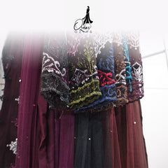 GAMIS OZIAS LUNA SOFT  07257 LD 105 I Gamis Kondangan Wanita I Gamis Fashion Casual