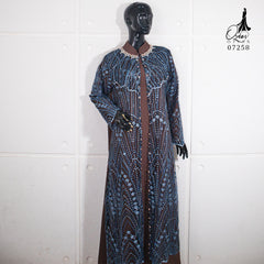GAMIS TILE OZIAS 07258 LD 105 | Gamis Pesta Mewah | Gamis 2 in 1