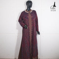 GAMIS TILE OZIAS 07258 LD 105 | Gamis Pesta Mewah | Gamis 2 in 1