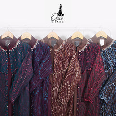 GAMIS TILE OZIAS 07258 LD 105 | Gamis Pesta Mewah | Gamis 2 in 1