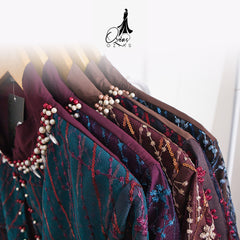 GAMIS TILE OZIAS 07258 LD 105 | Gamis Pesta Mewah | Gamis 2 in 1