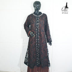 GAMIS OZIAS TILE 07261 LD 105 I Gamis Kondangan Cantik I Gamis Malay Mewah