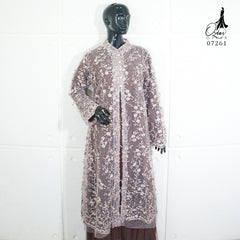 GAMIS OZIAS TILE 07261 LD 105 I Gamis Kondangan Cantik I Gamis Malay Mewah