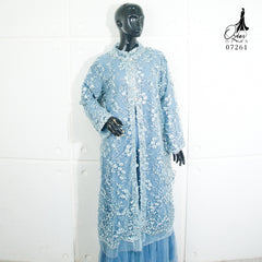 GAMIS OZIAS TILE 07261 LD 105 I Gamis Kondangan Cantik I Gamis Malay Mewah