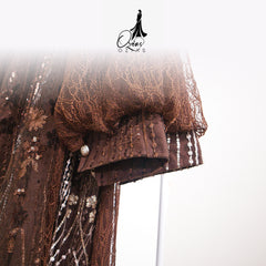 GAMIS TILE OZIAS 07262 LD 105 | Gamis Pesta Mewah | Gamis Cantik Kondangan