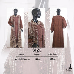 GAMIS TILE OZIAS 07262 LD 105 | Gamis Pesta Mewah | Gamis Cantik Kondangan