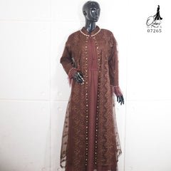 GAMIS OZIAS TILE 07265 LD 105 I Gamis Kondangan Wanita I Gamis Fashion Muslimah