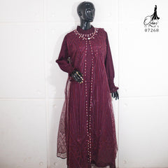GAMIS OZIAS TILE 07268 LD 105 I Gamis TIle Premium I Gamis Kondangan Mewah