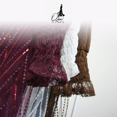GAMIS OZIAS TILE 07268 LD 105 I Gamis TIle Premium I Gamis Kondangan Mewah