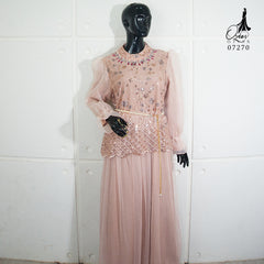 GAMIS OZIAS TILE 07270 LD 105 I Gamis Kondangan Wanita I Gamis Fashion Casual