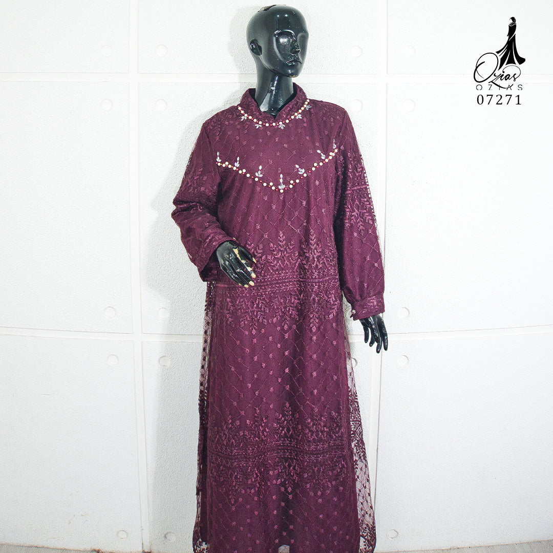 GAMIS OZIAS TILE 07271 LD 105 I Gamis Kondangan Wanita I Gamis Fashion Casual