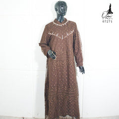 GAMIS OZIAS TILE 07271 LD 105 I Gamis Kondangan Wanita I Gamis Fashion Casual