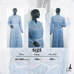 GAMIS OZIAS TILE 07273 LD 105 I Gamis Kondangan Wanita I Gamis Fashion Muslimah