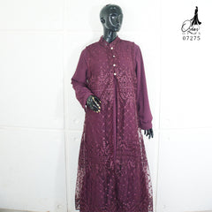 GAMIS OZIAS TILE 07275 LD 105 120 I Gamis Kondangan Casual I Gamis Formal Wanita 2XL